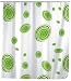 Wenko Shower Curtain 180x200 Circles green, PEVA