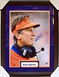 Steve Spurrier Florida Gators Custom Framed Autographed 16x20 Photograph with 96 Champs Inscription