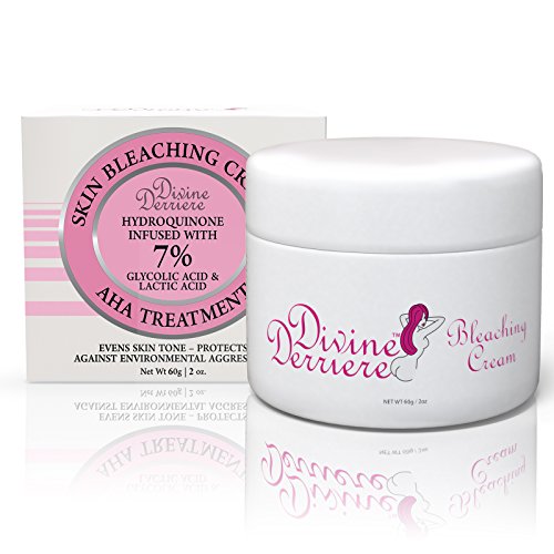 SKIN LIGHTENING Bleaching Cream - Dark Spot Corrector Whitening Treatment - Maximum Strength Non Prescription for Dark Spots, Brown Spots, Rosacea, Freckles, Acne Scars, and Age Spots 2 oz