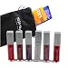 Styli-Style 6 pc. Plastique Hi-Shine Lip Gloss Kit - Wild