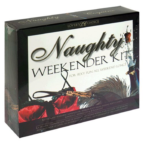 HealthPersonalCare: Lover's Choice Naughty Weekender Kit, 1 kit