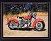 Buck Lovell 1954 Red Panhead Harley Davidson Art Poster Print - 20