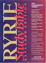 Ryrie Study Bible NIV Bonded Leather Burgundy- Red Letter (Ryrie Study Bibles)