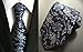 MINDENG Gold Blue Mens Floral Paisley Ties Silk Jacquard Woven Suits Tie Necktie