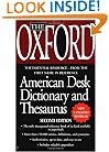 The Oxford American Desk Dictionary and Thesaurus