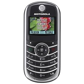 Motorola C139 Prepaid Phone (Tracfone)