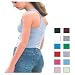 LAT - Junior Combed Ringspun Cotton Baby Rib Racer Back Tank (3633)