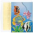 Tropical Fish Die-cut Warm Weather Holiday Cards