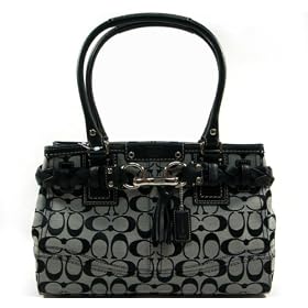 Coach Hamilton Signature Carryall Black #13065