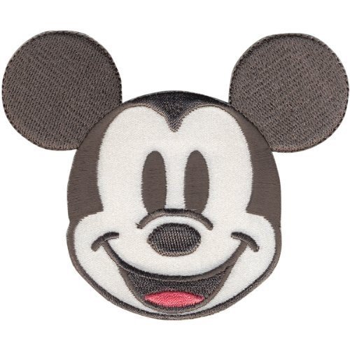 Wrights Disney Mickey Mouse Head Iron-On Applique