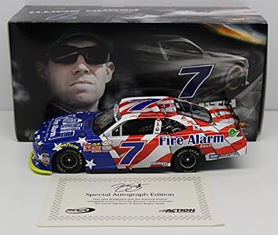 Regan Smith 2015 Daytona Fire Alarm Services Autographed 1:24 Nascar Diecast