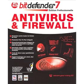 Bitdefender 7 Edition Professionnelle : Antivirus + Firewall