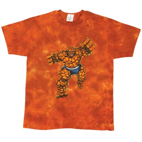  Fantastic Four - Thing Charge Tie Dye T-Shirt