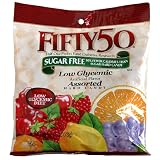 Fifty-50 Hard Candy, Assorted Fruit, 2.75-Ounce, 8-Count Units