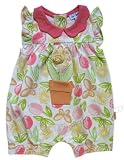 Gorgeous Tulip Print Romper