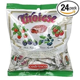 Lettieri Cedrinca Candy, Tirolese, 5.25-Ounce Units (Pack of 24)