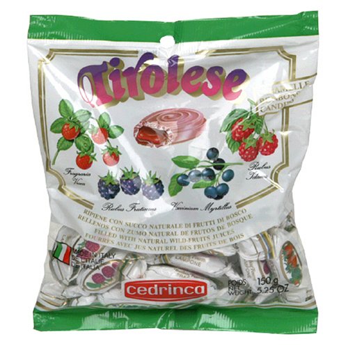 Lettieri Cedrinca Candy, Tirolese, 5.25-Ounce Units (Pack of 24) by Cendrinca