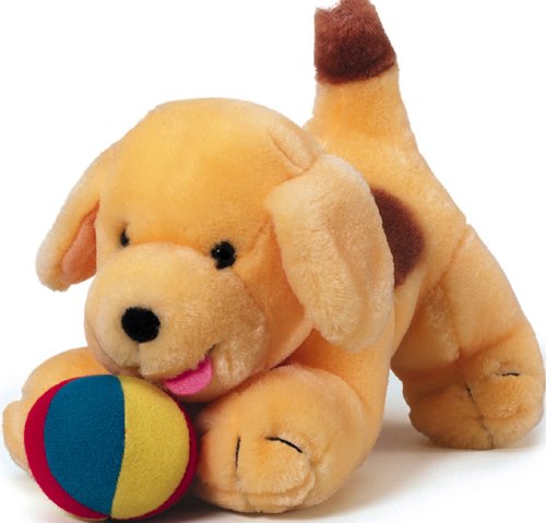 Childrens Toyshop  Third Party New : 23 cm Spot The Dog with Ball
