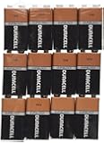 Duracell MN1604 9 Volt Alkaline Battery - Bulk. Made in the USA Marked "March 2015"(Counts 12)