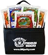 Buffalo Bills 8oz Country Cut Beef Jerky 6-Pack Gift Cooler (filled with five assorted 8oz packs of beef jerky)