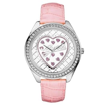 GUESS - U85141L2 - analogico - Ladies Watch - Bracciale in pelle rosa GUESS - U85141L2 - Analogique - Montre Femme - Bracelet en cuir rose