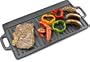 Andrew James Non-Stick Cast Iron Reversible Griddle Pan