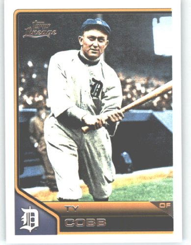 2011 Topps Lineage Baseball Card # 105 Ty Cobb - Detroit Tigers - MLB Trading Card in Screwdown Case!