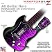 Fire Purple Skin by WraptorSkinz TM fits All Sony PS2 Guitar Hero SG Guitar Controllers (GUITAR NOT INCLUDED)