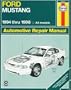 Haynes Ford Mustang: 1994 Thru 1998 (Haynes Automotive Repair Manuals)