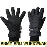 GL123 MENS WINTER THERMAL FLEECE THINSULATE LINED SKI GLOVE