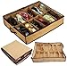 1 X 12 Pairs Shoes Organizer Holder Intake Under Bed Closet Storage Fabric Bag Box