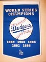 Los Angeles Dodgers - MLB World Series Banner