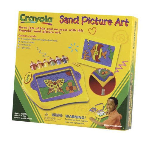 Childrens Toyshop  Toys : Crayola Sand Picture Art