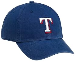 Texas Rangers Clean Up Adjustable CapRoyal Blue