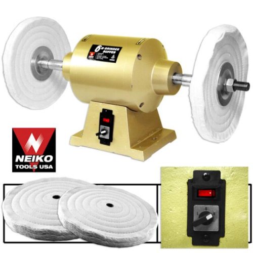 Professional Grade 6 Bench Grinder Buffer Tool