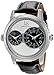 Joshua & Sons Men's JS87SS Analog Display Quartz Black Watch