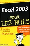 Excel 2003 pour les nuls