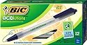 BIC ECOlutions Retractable Ball Pen, Blue Ink, Dozen Box (CSEM11-blu)