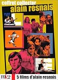 Revue mk2  / Coffret Alain Resnais 5 DVD : L'Amour à mort / I Want to go Home / Mélo / Mon oncle d'Amérique / La Vie est un roman