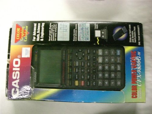 Casio CFX-9850G 32KB Color Power Graphic Calculator