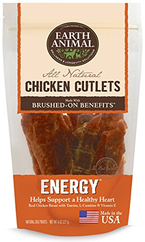 Chicken Cutlets Energy Immune Heart 8oz by Earth Animal