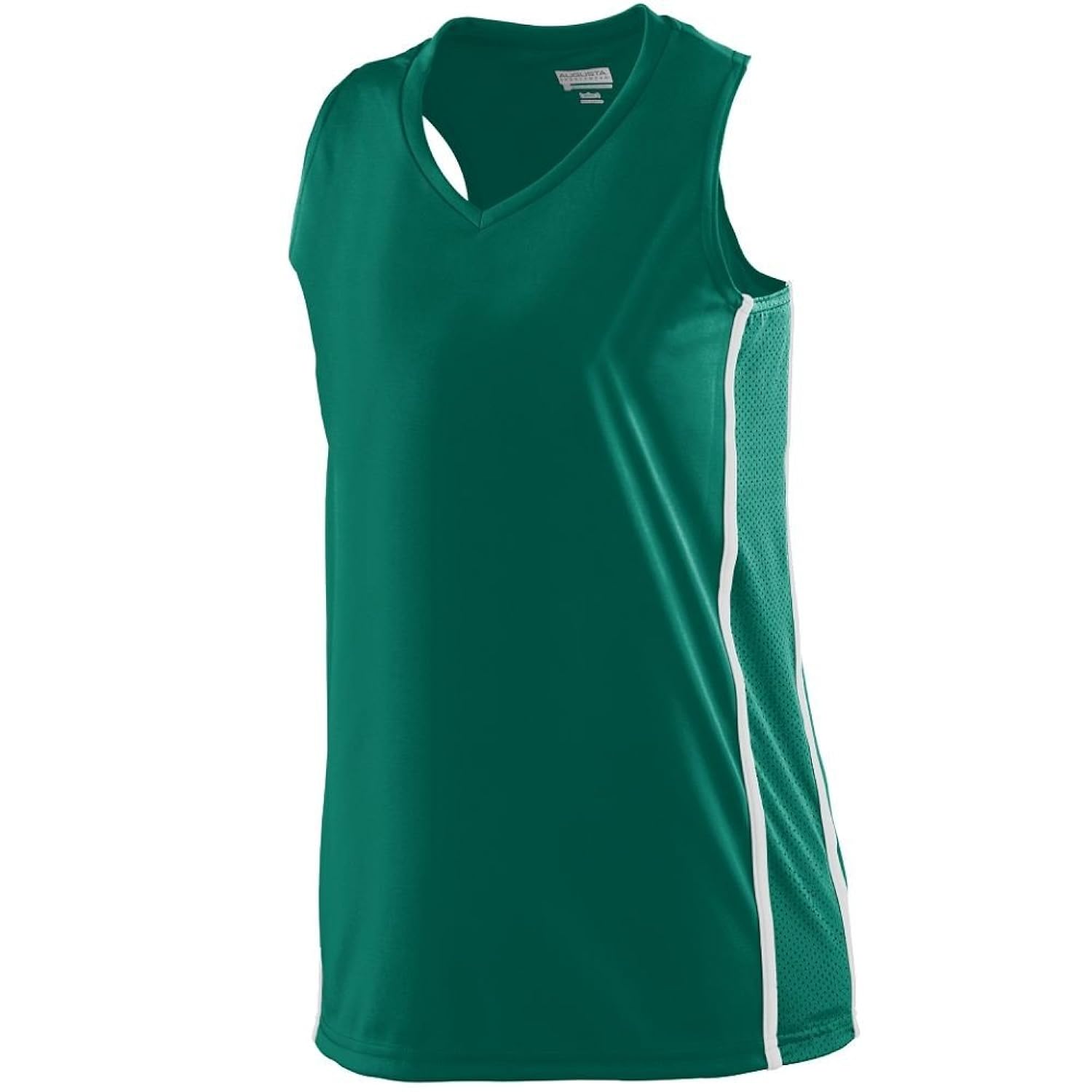 Augusta Sportswear Girls' WINNING STREAK RACERBACK JERSEY S Dark Green/White 
Augusta Sportswear Girls' WINNING STREAK RACERBACK JERSEY S Dark Green/White