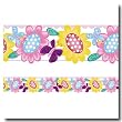 Butterfly Garden Self-stick Wall Border