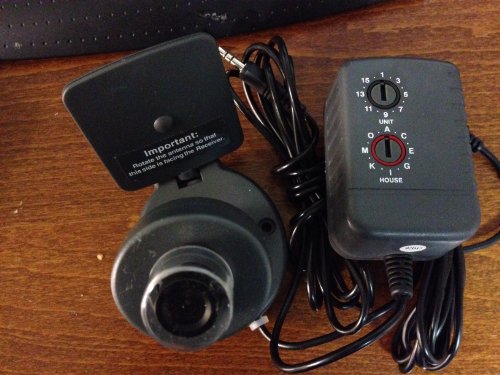 X10 Wireless 2.4ghz Wide Angle Color Camera X10 Wireless 2.4ghz Wide Angle Color Camera