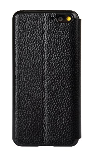 Eallc Amazon Fire Phone Case-100% New High Quality and Leather Manufacturing Stand Cover Case for Amazon Fire Phone (Bouns:with View-finder to Answer the Phone + Stylus Pen +Screen Protactor for Amazon Fire Phone) Us Stock (Black)