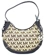 Michael Kors Brookville Khaki & Brown Signature Hobo Bag