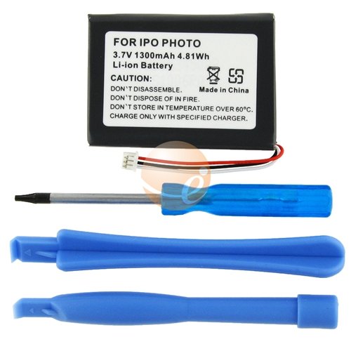 Battery for APPLE Ipod 20GB 20 GB MP3 Player 4G 4th Gen