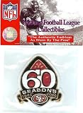 2006 San Francisco 49ers 60th Anniversary Patch - Official NFL Licensed