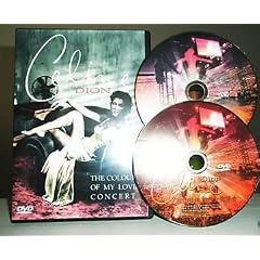 Celine Dion the Colour of My Love Dvd by 