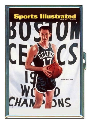 ID CREDIT CARD HOLDER OR CIGARETTE CASE: John Havlicek Boston Celtics By Penny Silver